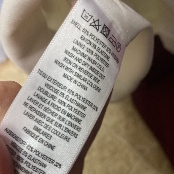 French Connection NWT white ruffle mini cocktail dress size 2 - Picture 9 of 9